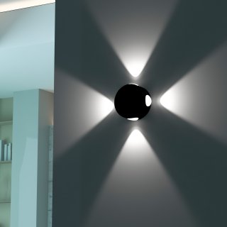 دکوراتیو گرد چهارطرفه لنز محدب (RL205-4)