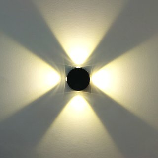دکوراتیو گرد چهارطرفه لنز تخت (RL205-4)